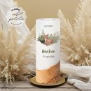 Taufkerze Holzelement Rehkitz Ø8 x 20 cm