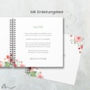 Gästebuch Taufe Total Floral