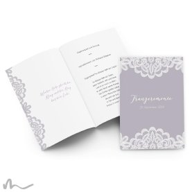 Kirchenheft Hochzeit Einsame Spitze 15 x 21 cm