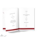 Kirchenheft Hochzeit Infinity Heart 15 x 21 cm