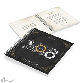 Gästebuch Hochzeit Steampunk