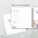 Gästebuch Hochzeit Lavendel Zweige