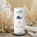 Taufkerze Blauwal Ø8 x 20 cm