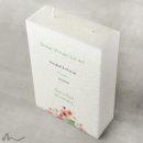 Hochzeitskerze Docht Total Floral 17 x 25 cm