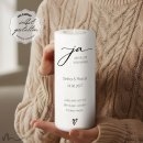 Hochzeitskerze Ja Ø9 x 25 cm