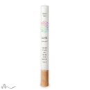 Taufkerze Holzelement Docht Regenbogenfische Ø4 x 40 cm