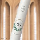 Taufkerze Holzelement Docht Eukalyptus Ø4 x 40 cm