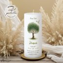 Taufkerze Docht Lebensbaum Ø8 x 20 cm