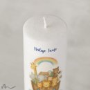 Taufkerze Holzelement Docht Arche Noah Ø6 x 25 cm