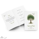 Kirchenheft Taufe Lebensbaum 15 x 21 cm