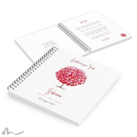 Gästebuch Taufe Herzbaum