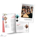 Abiturzeitung Polaroid Stil