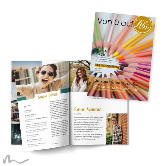 Abiturzeitung Gold und Silber