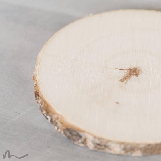 Kerzenteller Holz Ø 9-12 cm