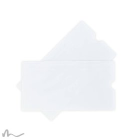 Kuvert Transparent mit Daumenstanzung 21 x 10 cm