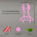 Cake Topper Bergleidenschaft Pink Glitzer