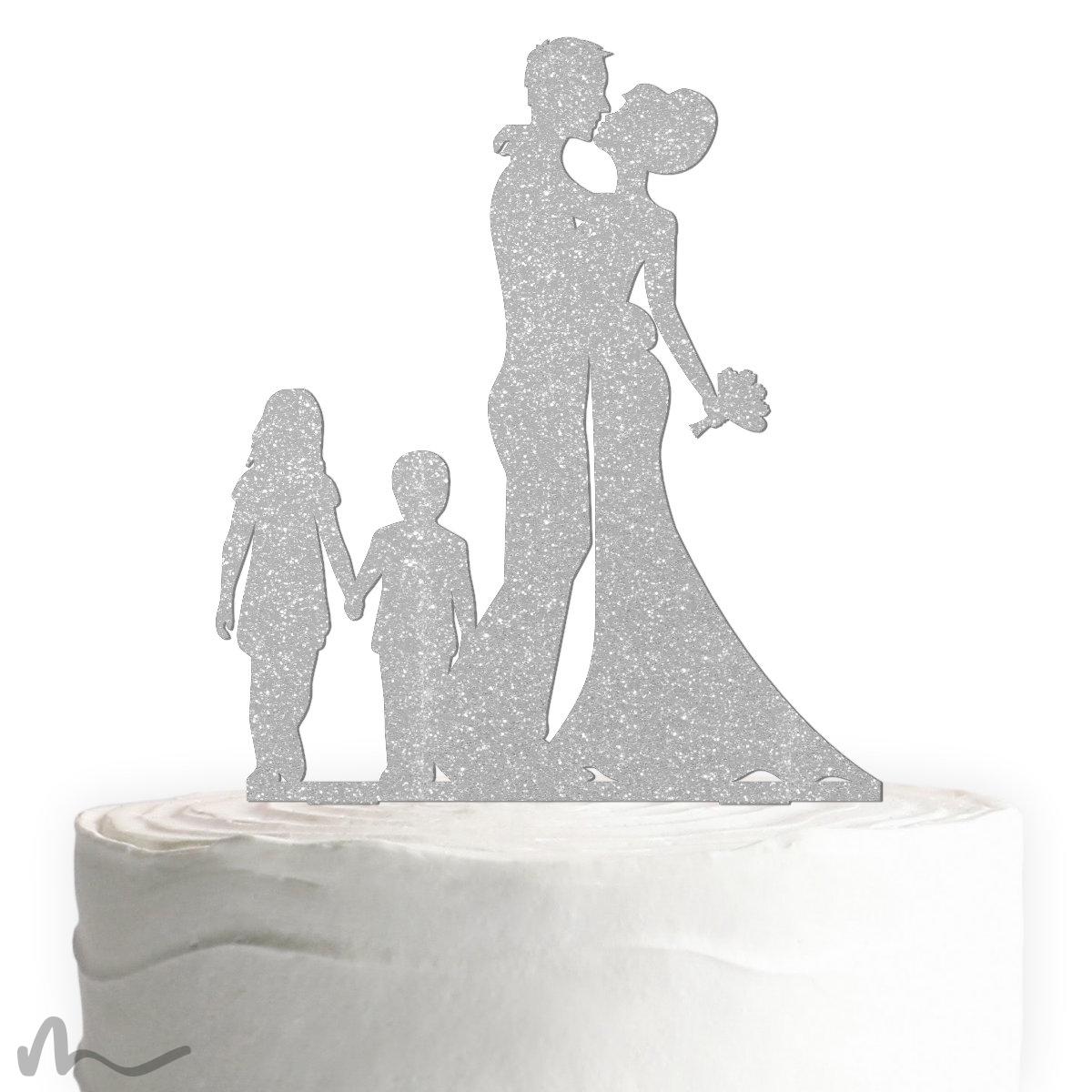 URFEDA Krone Tortenaufsatz, Silber – Mit Strass & Perlen, Mini-Krone Für Prinzessinnen-Kuchen & Deko