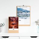 Klemmbrett Kalender mit Aufsteller Bildschön
