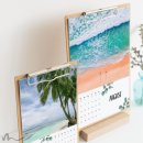 Klemmbrett Kalender mit Aufsteller Eukalyptus